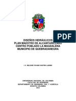 01 Plan Maestro de Alcantarillado La Magdalena - Parte 1 PDF