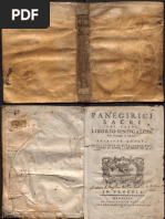 Pe. Liborio Siniscalchi, S.J. - Panegirici Sacri | PDF