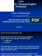 Retinoptaia Diabetike, Hipertensive Si Dhe Komplikimet - Prof. Halil AJVAZI - UBT