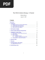 CMA-ES With MATLAB Code