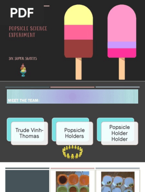 popsicle science experiment - six super sweets