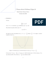 Tarea No. 5 Temas Selectos Problemas P Agina 84: Daniela Itzabo Valencia CH Avez Octubre 22 de 2019