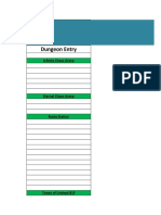 Cabal Prodigy Drop Table: Dungeon Entry