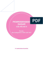 Pemrograman Dasar C2 Kelas X