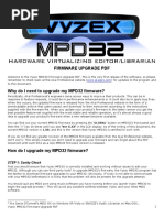 Vyzex MPD32 Firmware Upgrade PDF