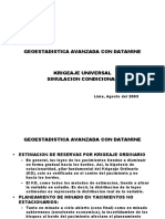 A. Aplicaciones de La Simulación Conal en La Actividad Minera