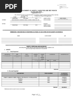 Sworn Statement of Assets, Liabilities and Net Worth: Joint Filing Separate Filing Not Applicable