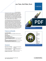 Solo ADSS Loose Tube, Gel-Filled, Dual-Jacket Cable: 48 F, Single-Mode (OS2)