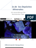Geologia de Los Depositos Minerales