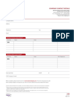 0236 CSR Company Contact Form 28nov2018 PDF