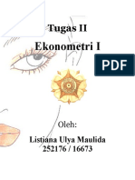 Ekonometri I: Tugas II