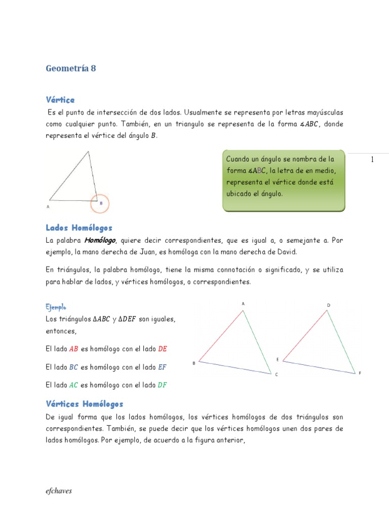 Geometria 8 PDF | PDF | Triángulo | Geometría euclidiana