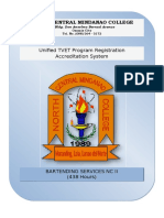 North Central Mindanao College: Unified TVET Program Registration Accreditation System