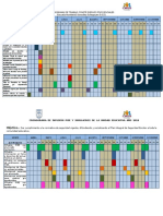 Cronograma de Trabajo Procolo Vigilancia Riesgos Psicosociales