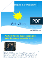 Appearance Personality Activities Promoting Classroom Dynamics Group Form - 94000