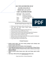 FA B Soal UTS Pengantar Ekologi Dan Perundangan Lingkungan Genap 2019-2020 PDF