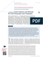 Supplemental Vitamins and Minerals For CVD Prevention and Treatment