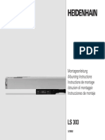 Heidenhain LS 303 303C Montageanleitung Mounting Instructions PDF