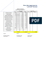 Villages Water Supply System Inc.: Abstract of Quotation