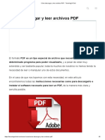 Cómo Descargar y Leer Archivos PDF - Tecnología Fácil