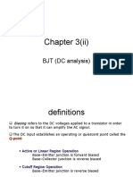 Chapter 3 (Ii) : BJT (DC Analysis)