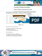 Learning Activity 2 / Actividad de Aprendizaje 2 Evidence: Health Solutions / Evidencia: Soluciones para La Salud