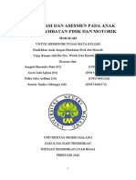 Identifikasi Dan Asesmen Pada Anak Dengan Hambatan Fisik Dan Motorik