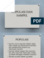 Populasi Dan Sampel