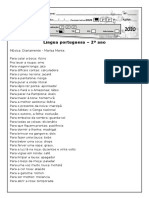 Classes de Palavras Musica Diariamente