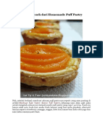 Peach Puff Pastry