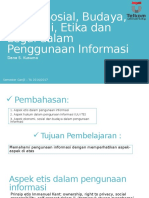 DUH1A2 - 6 - Aspek Etika Dan Legal Dalam Penggunaan Informasi