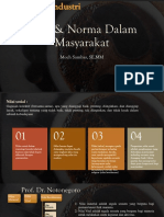 Nilai & Norma Dalam Masyarakat PDF