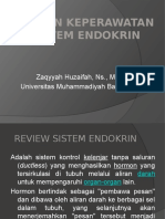 Asuhan Keperawatan Sistem Endokrin: Zaqyyah Huzaifah, NS., M.Kep Universitas Muhammadiyah Banjarmasin