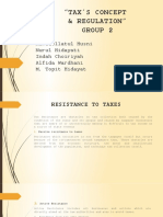 "Tax'S Concept & Regulation" Group 2: Muvidellatul Husni Nurul Hidayati Indah Choiriyah Alfida Wardhani M. Topit Hidayat
