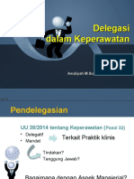 Delegasi dalam Keperawatan