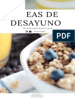 Ideas de Desayuno - 2 PDF