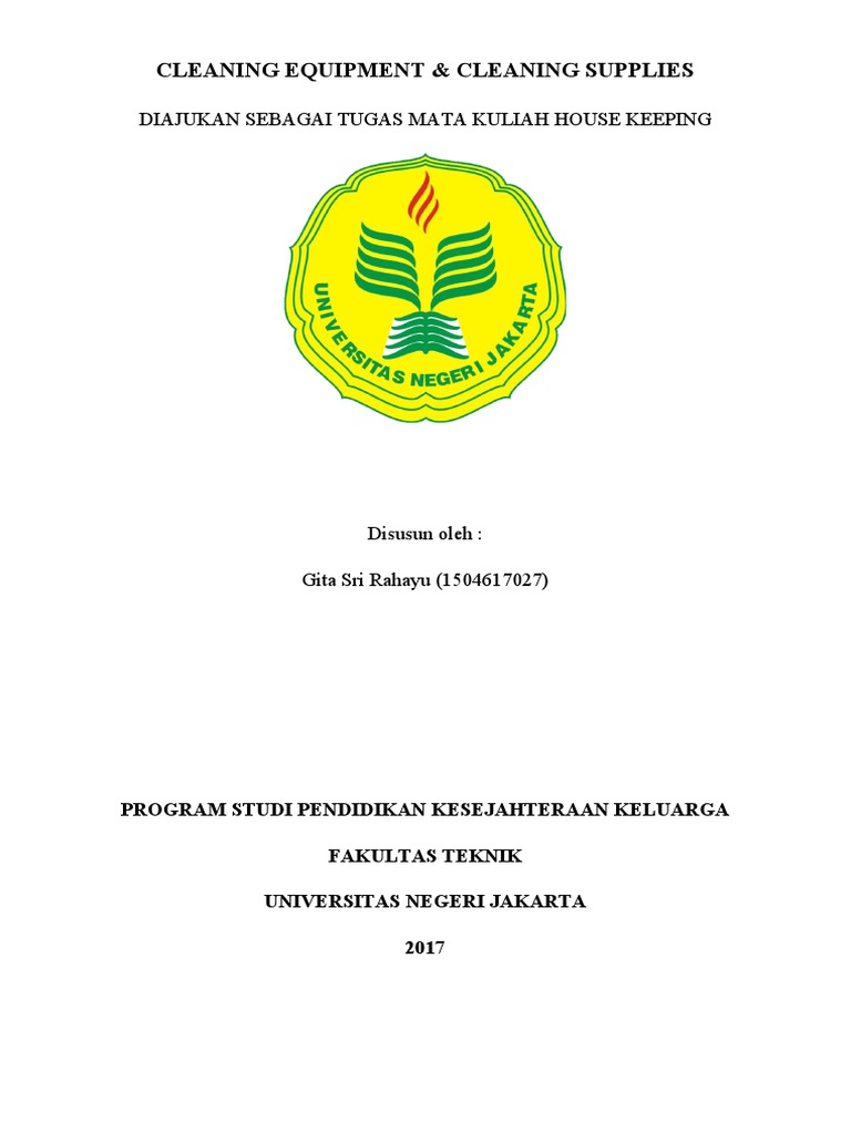 Cleaning Equipment PDF