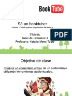 Booktube - 3° Taller Literatura II