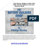 Vdocuments - MX - Free Download The Battery Builders Guide How To Build Free Download The Battery PDF