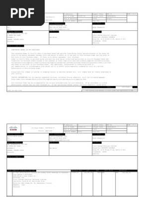 Purchase Order #T5470002173