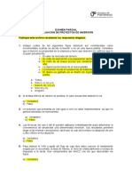 Examen Parcial - Evaluacion de Proyectos de Inversion