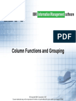 7-Column Functions and Grouping