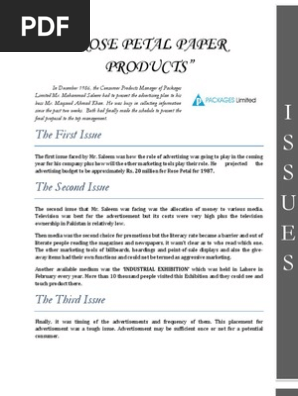 Rose Petal Paper Products