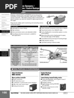 Position Sensors / Valve Positioners / Control Backups