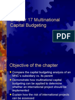 Chapter 17 Multinational Capital Budgeting