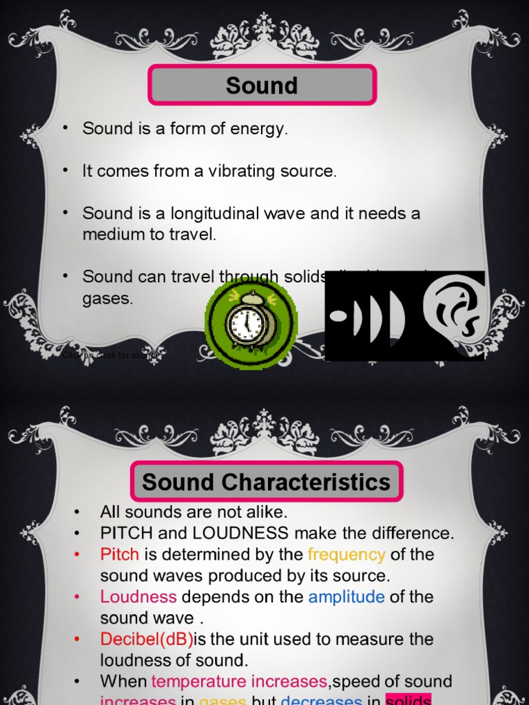 Sound | PDF