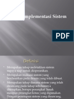 Strategi Implementasi Sistem