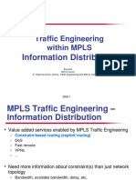 Traffic Engineering Within MPLS: Information Distribution