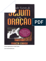 O Poder Secreto Do Jejum e Da Oração PDF