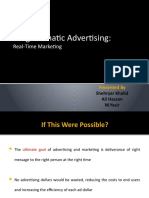 Programmatic Advertising